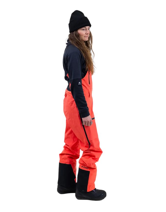 Jones Surf MTN Recycled Women's Bib 2026 | Deep Coral